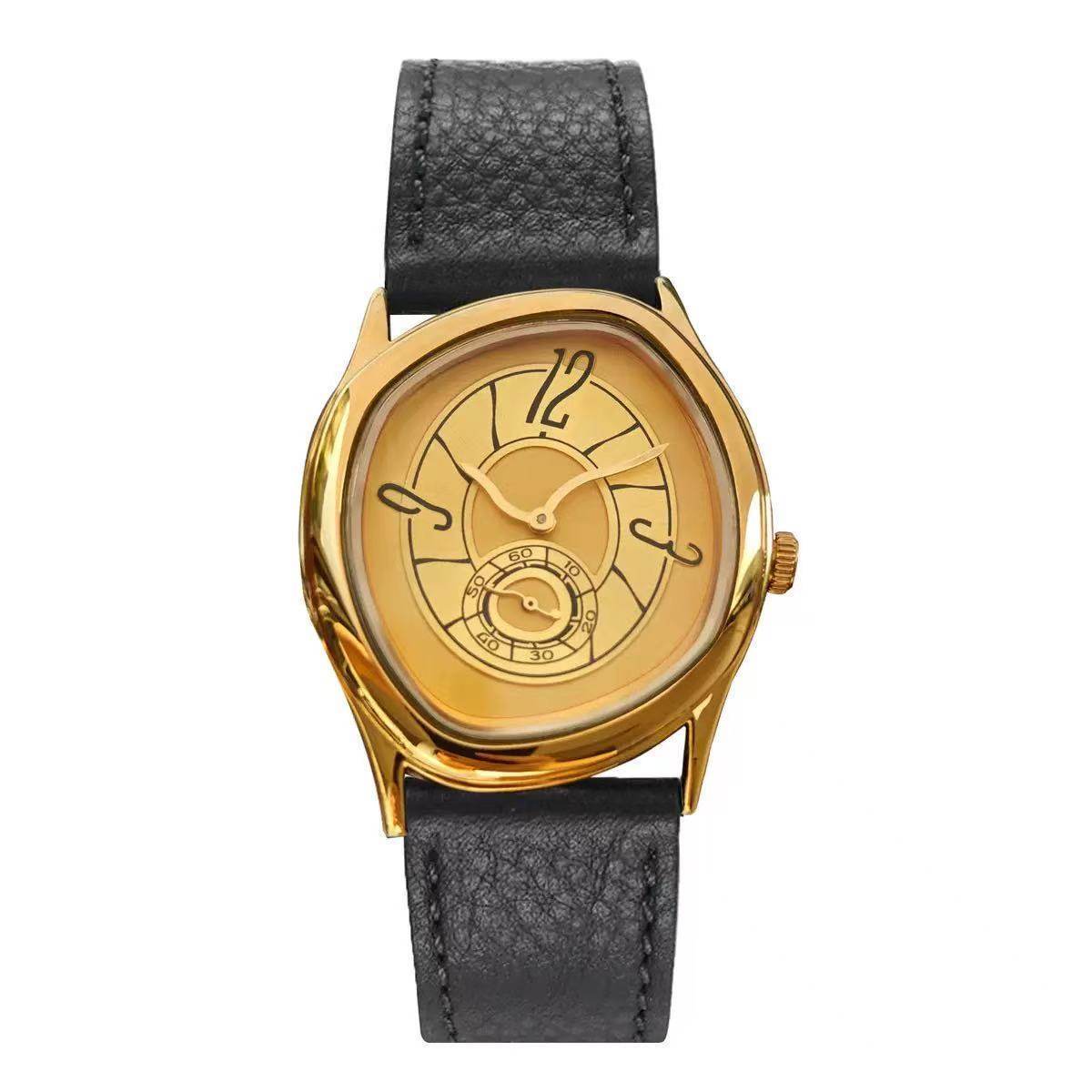 새로운 오리지널 트위스트 불규칙 중성 시계 남녀 레트로 - Analog Quartz Watch 리뷰 및 가격