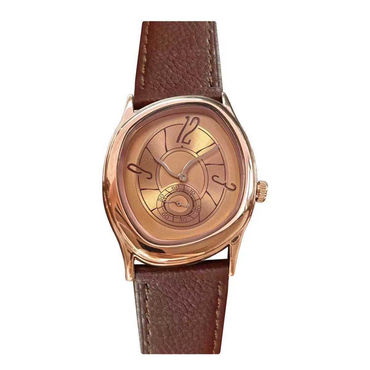 새로운 오리지널 트위스트 불규칙 중성 시계 남녀 레트로 - Analog Quartz Watch 리뷰 및 가격