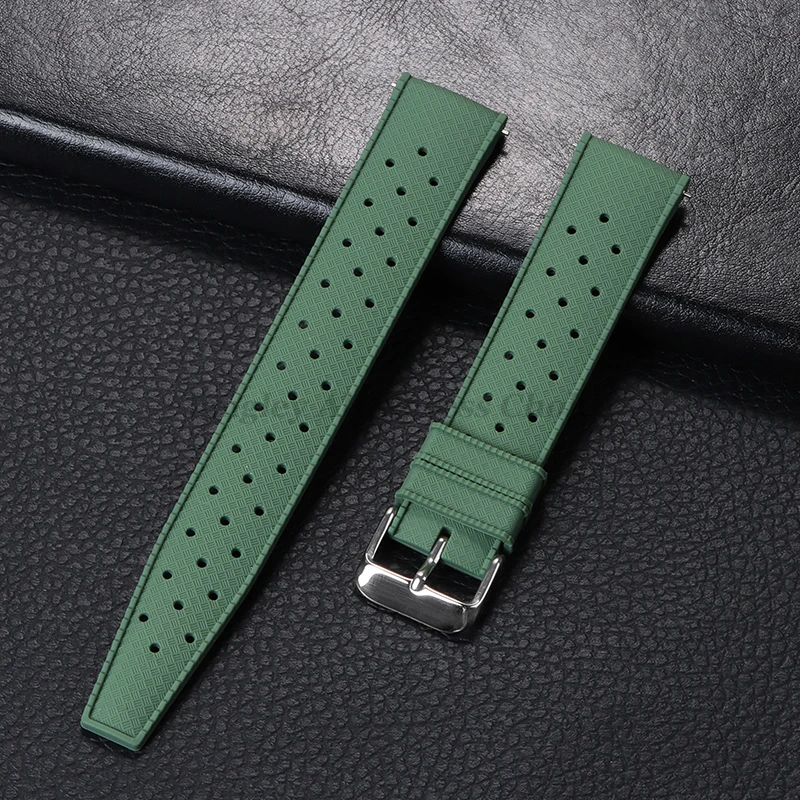 열대 실리콘 시계 밴드 퀵 릴리스 시계 밴드 18mm  - Seiko Watches Smartwatch 리뷰 및 가격