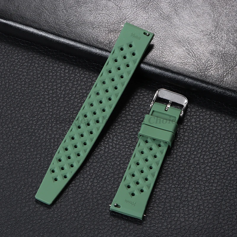 열대 실리콘 시계 밴드 퀵 릴리스 시계 밴드 18mm  - Seiko Watches Smartwatch 리뷰 및 가격