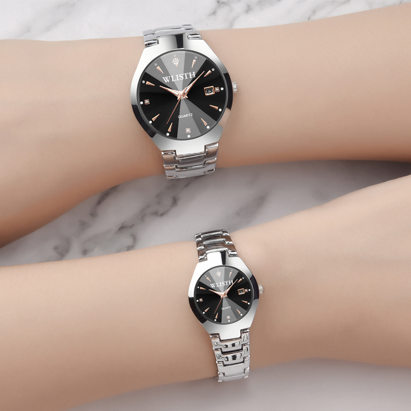 연인을위한 커플 시계 석영 손목 시계 남자 패션 비즈니 - Couple Watches Smartwatch 리뷰 및 가격