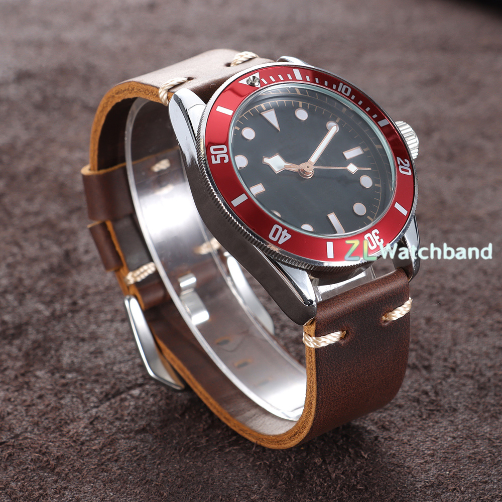 빈티지 소가죽 시계줄 18mm 20mm 22mm 24m - Seiko Watches Smartwatch 리뷰 및 가격