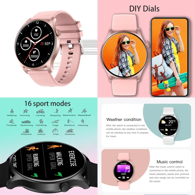 SENBONO MAX8 남성용 스마트 시계 여성용 음악 - Watch Smartwatch 리뷰 및 가격