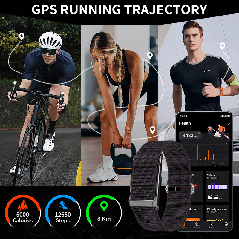 LIGE 100+ 스포츠 피트니스 트래커 스마트 팔찌  - Watch Smartwatch 리뷰 및 가격
