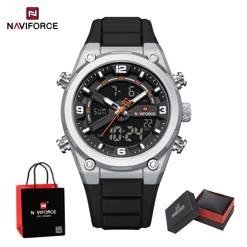 NAVIFORCE 남성용 시계 듀얼 디스플레이 요일 방 - Analog Quartz Watch 리뷰 및 가격