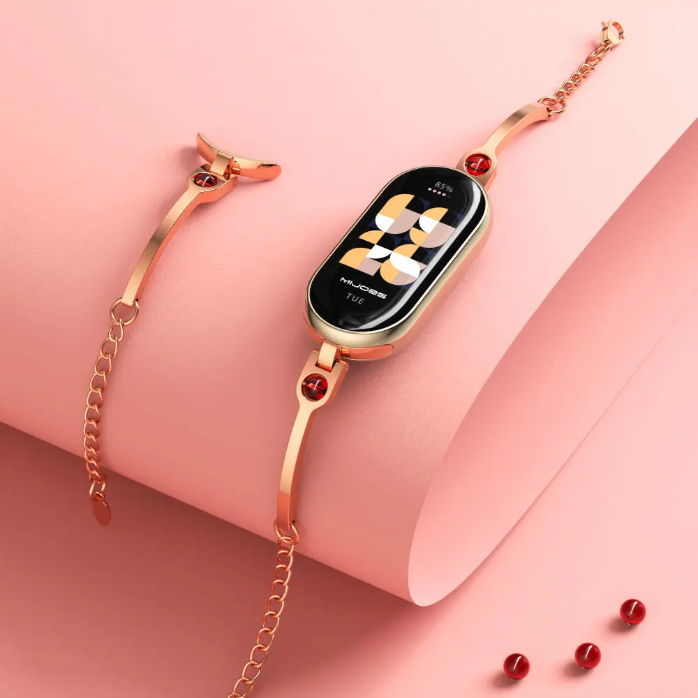 Xiaomi Mi Band 8용 스테인레스 스틸 교체  - Watch Smartwatch Android 리뷰 및 가격