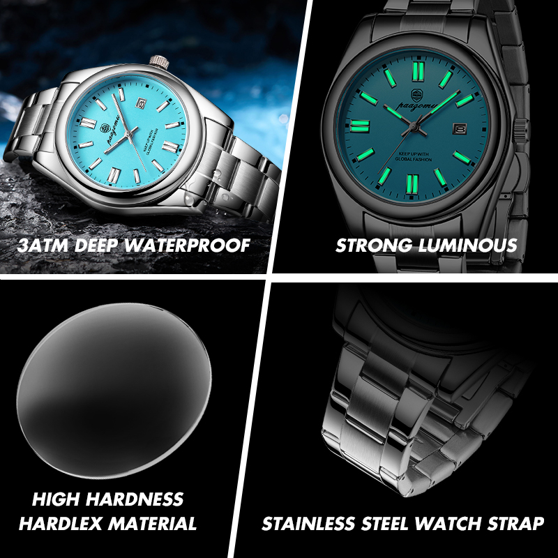 PAAZOMU 남성용 스포츠 럭셔리 시계 방수 날짜 주 - Smartwatch Casual Watches For Men 리뷰 및 가격