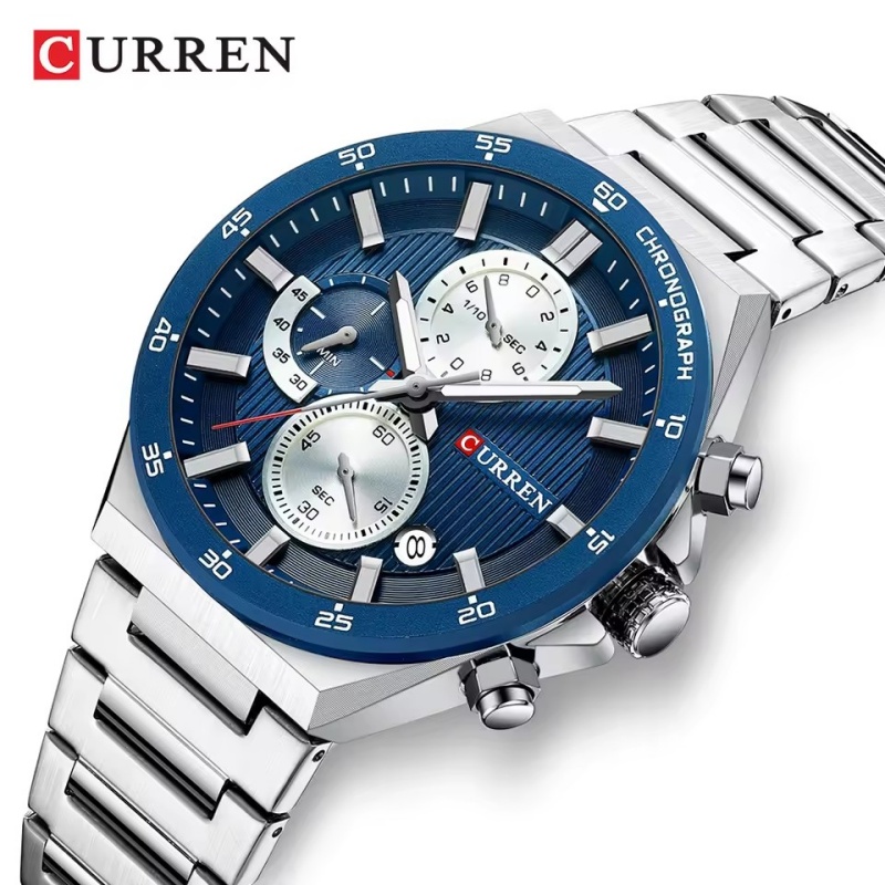 CURREN 8481 럭셔리 쿼츠 시계 남녀공용 방수  - Couple Watches Smartwatch 리뷰 및 가격