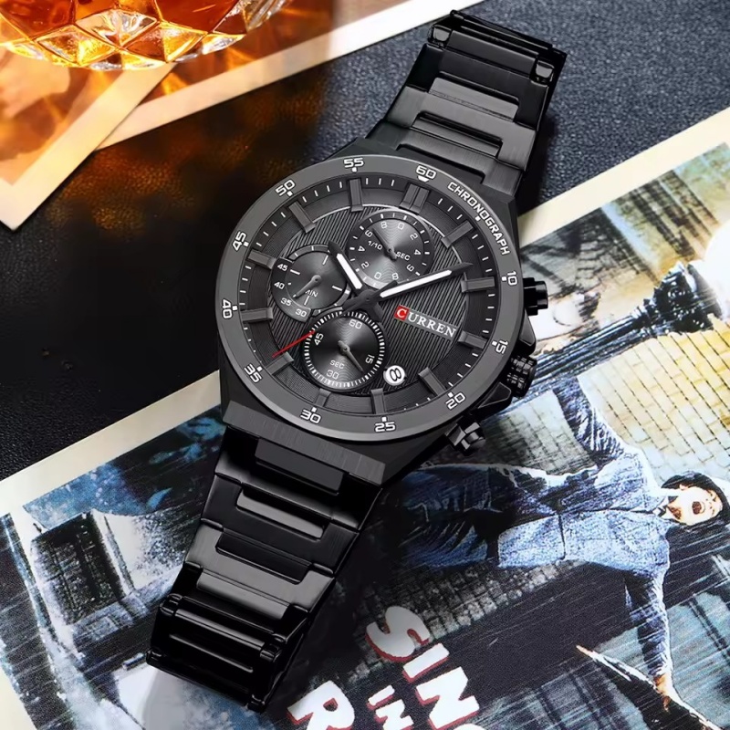 CURREN 8481 럭셔리 쿼츠 시계 남녀공용 방수  - Couple Watches Smartwatch 리뷰 및 가격